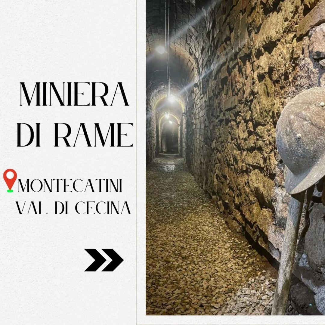 Ferienwohnung La Casina Montecatini Val di Cecina Exterior foto